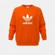 Adidas Originals Trefoil Πορτοκαλί Φούτερ | Pre Owned